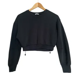 Crop sweater Gu - Áo crop Gu Trắng 1005434
