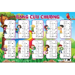 Bảng Cửu Chương - Bảng Chia Cho Bé 275655