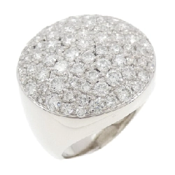 Nhẫn kim cương Pave PT900 2.77CT - Hàng hiệu Authentic