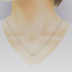 Dây chuyền kim cương PT 0.407CT E VVS2 cắt hình Emerald - Hàng hiệu Chính hãng 880473