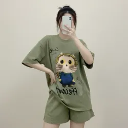 Bộ thun đùi bé gái <47 ký cực xinh, 170k/1 bộ 747461