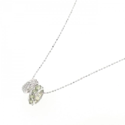 K18WG 2WAY Peridot Necklace - Hàng hiệu Authentic 862389