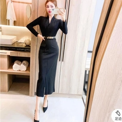 Đầm tiệc đen 314361