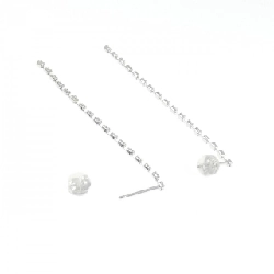 K18WG Bông tai kim cương 0.70CT - Hàng hiệu Chính hãng 870240