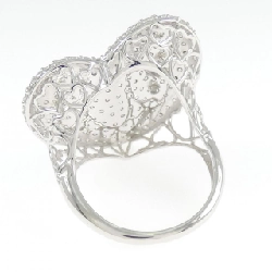 Nhẫn kim cương hình trái tim K18WG 2.00CT - Hàng hiệu Authentic 850912