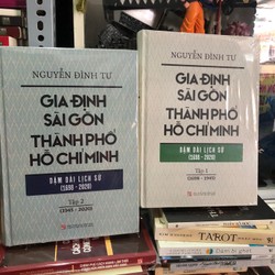 Combo 2 cuốn Gia Định - Sài Gòn - Thành phố Hồ Chí Minh (Nguyễn Đình Tư)