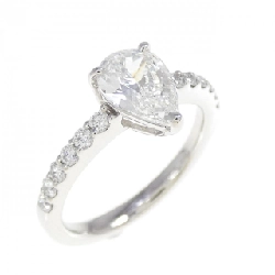 Nhẫn kim cương PT900 1.001CT G SI1 cắt hình fancy - Hàng hiệu Authentic