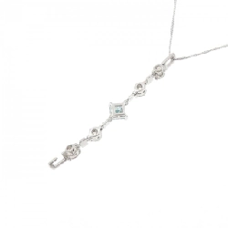 K18WG 2WAY Dây chuyền kim cương 0.356CT - Hàng hiệu Chính hãng 860145