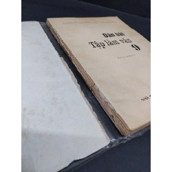 Dàn bài tập làm văn 9 mới 50% bẩn bìa, ố vàng, tróc gáy, vệt cháy xém, có chữ viết, gạch chân 1998 HCM0412 Khánh Sằn, Ngọc Hóa, Trần Ngọc GIÁO KHOA 924347