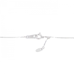 K18WG Hoa Kim Cương Dây Chuyền 0.18CT - Hàng hiệu Chính hãng 860837