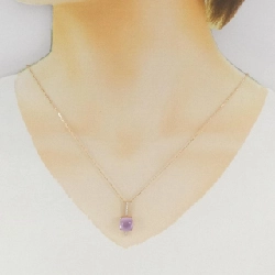 K18PG Đá màu Dây chuyền - Hàng hiệu Authentic 858949