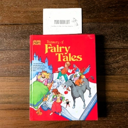 Sách tranh tiếng anh Treasury of Fairy Tales, Used, Bìa cứng, Minh họa cổ điển