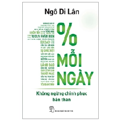 1% Mỗi Ngày - Không Ngừng Chinh Phục Bản Thân - Ngô Di Lân (Mới 100%) Sách tư duy, kỹ năng sống, NXB Trẻ - SÁCH ĐẠI HỌC