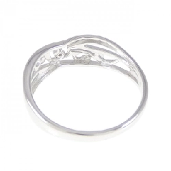 Nhẫn kim cương K10WG 0.01CT 672868