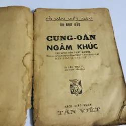 CUNG OÁN NGÂM KHÚC ( sách xưa) 795518