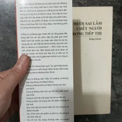 (Sách Marketing) Sách 10 Sai Lầm Chết Người Trong Tiếp Thị 1019912