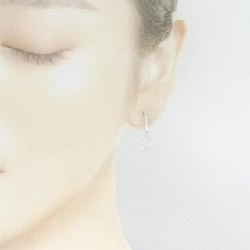 Bông tai kim cương 750WG 0.44CT - Hàng hiệu Chính hãng 871253