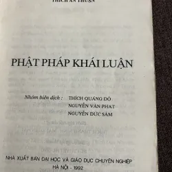 Phật Pháp Khái Luận - Thích Ấn Thuận - Tôn giáo (Phật học) 657892