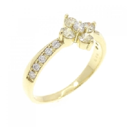 【Sản phẩm mới】Nhẫn kim cương K18YG 0.50CT