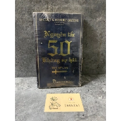 50 nguyên tắc không sợ hãi-Robert Greene (sách lưu kho chưa qua sd,giấy có ố) Sách kỹ năng STB0302