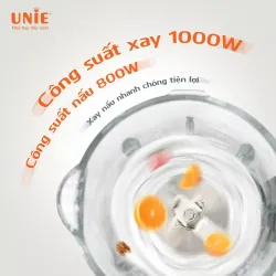 Máy nấu sữa hạt UNIE V3 thiết kế vuông vức hiện đại, dung tích 1,75L 968727