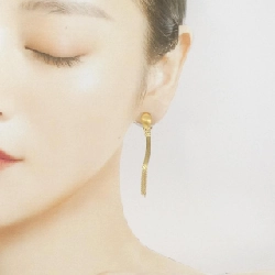 K18YG Bông tai/Khuyên tai - Hàng hiệu Chính hãng 867585