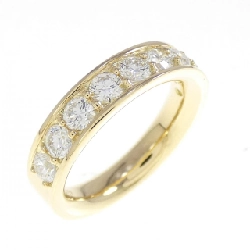 Nhẫn kim cương K18YG 1.001CT F VS2-SI1 EXT-VG - Hàng hiệu Authentic