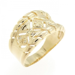 Nhẫn kim cương K18YG 0.05CT - Hàng hiệu Chính hãng