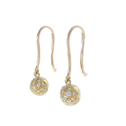 K18YG Bông tai kim cương 0.40CT - Hàng hiệu Chính hãng 868688