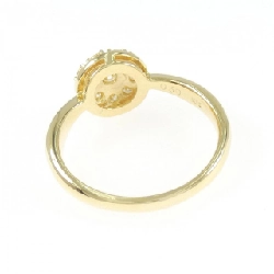 Nhẫn kim cương hoa K18YG 0.50CT 668599