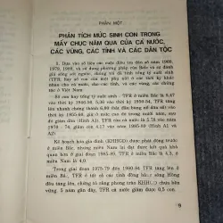 ĐÁNH GIÁ MỨC SINH VÀ BIẾN THIÊN MỨC SINH 992985