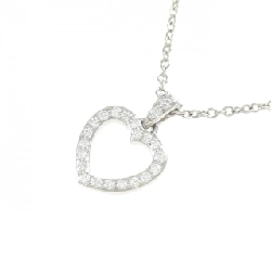 Dây chuyền nhỏ hình trái tim outline Tiffany - Hàng hiệu Authentic 841864