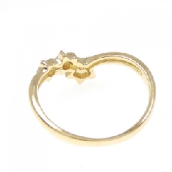 Nhẫn kim cương K18YG 0.01CT 670780