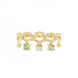 Nhẫn ngọc lục bảo K18YG 671365