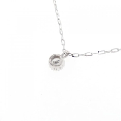 K18WG Solitaire Dây chuyền kim cương 0.10CT - Hàng hiệu Chính hãng 846882