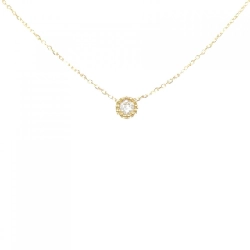 Dây chuyền kim cương K18YG 0.05CT - Hàng hiệu Chính hãng