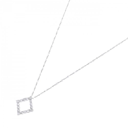 Dây chuyền hình vuông mở Tiffany - Hàng hiệu Chính hãng 840453