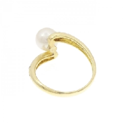 Nhẫn ngọc trai Akoya K18YG 7.3mm - Hàng hiệu Chính hãng 855332