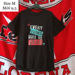 Phông ngắn tay size M (50kg-65kg)