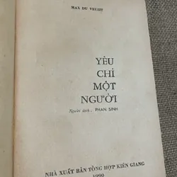 Yêu chỉ một người - Max du Veuzit 593438
