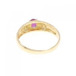 Nhẫn Ruby K18YG - Hàng hiệu Chính hãng 851030