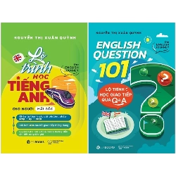 Combo Sách Lộ Trình Học Tiếng Anh Cho Người Mất Gốc - The English Journey + English Question 101 - Lộ Trình Học Giao Tiếp Qua Q&A (Bộ 2 Cuốn) - Nguyễn Thị Xuân Quỳnh