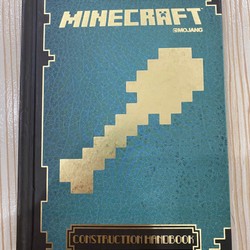 SÁCH Minecraft Mojang Construction Handbook - BÌA CỨNG - TIẾNG ANH