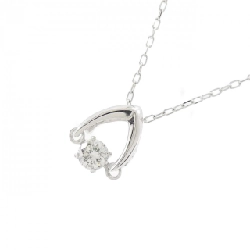 K18WG Dây chuyền kim cương 0.10CT - Hàng hiệu Chính hãng 859150