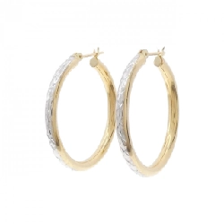 K18YG/K18WG Khuyên tai - Hàng hiệu Authentic