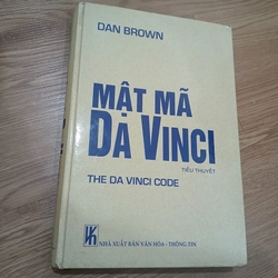 Mật mã Davinci bìa trắng, real - Dan Brown