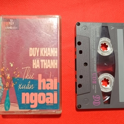 Băng Cassette Nhạc Xuân Xưa Thư Xuân Hải Ngoại