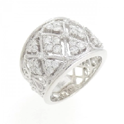 Nhẫn kim cương K18WG 1.02CT