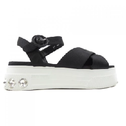 Giày sandal nền cao MIU MIU 5X996C