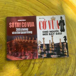 COMBO CỜ VUA CHO NGƯỜI MỚI BẮT ĐẦU & SỔ TAY CỜ VUA 300 Ý TƯỞNG VÀ VỊ THẾ QUAN TRỌNG 